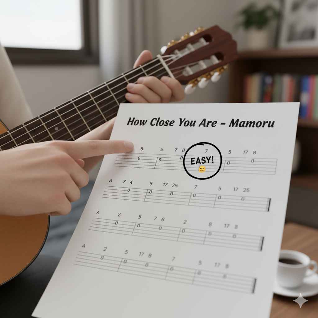 How Close You Are Mamoru Guitar