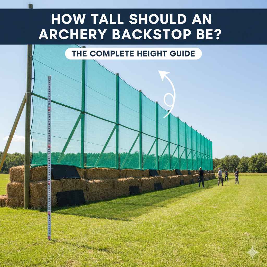 How Tall Should an Archery Backstop Be