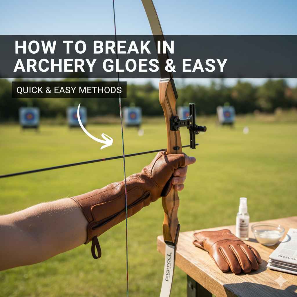 How to Break In Archery Gloves