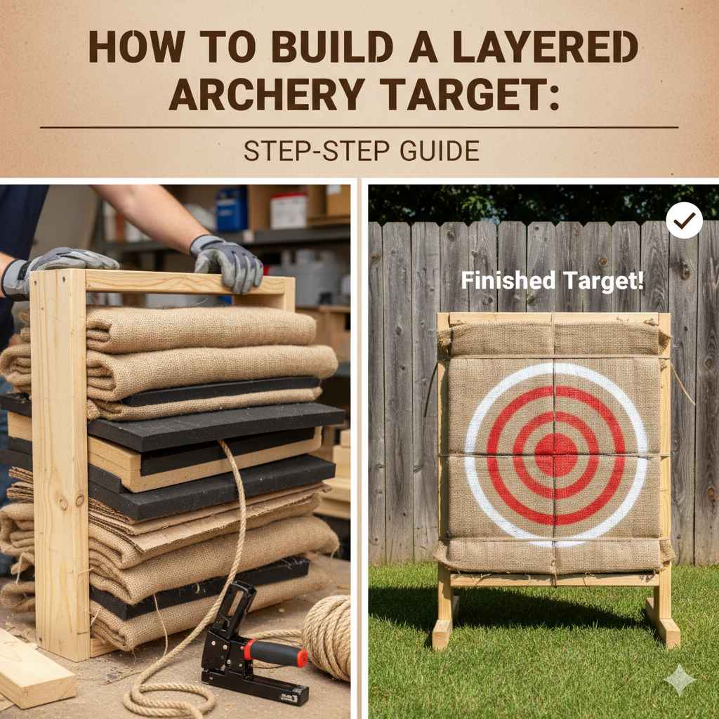 How to Build A Layered Archery Target