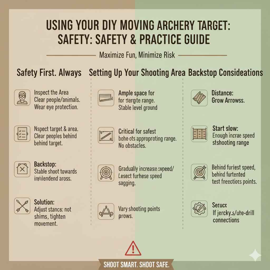 How to Build a Moving Archery Target DIY Guide Using Your Target
