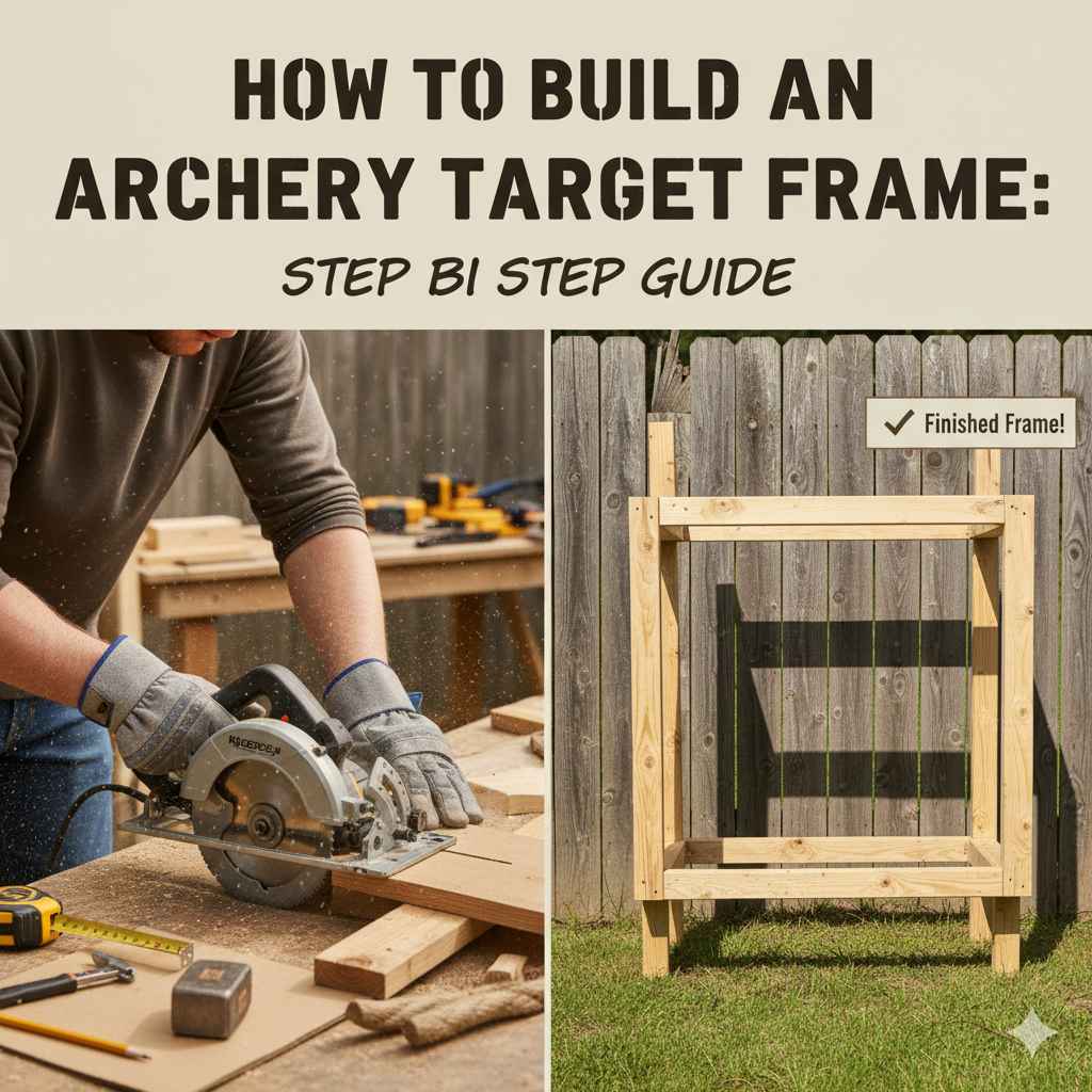 How to Build an Archery Target Frame Step by Step