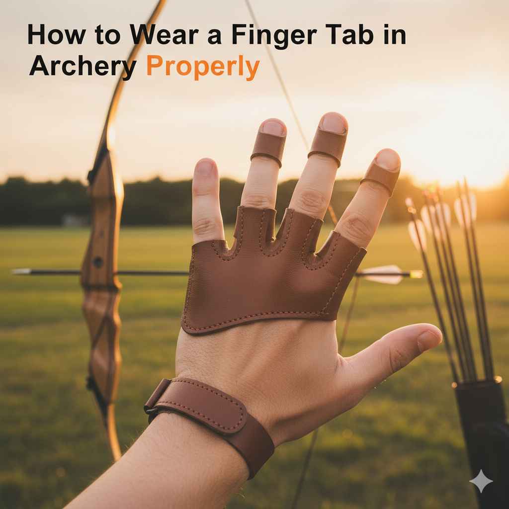 How to Wear a Finger Tab in Archery Properly