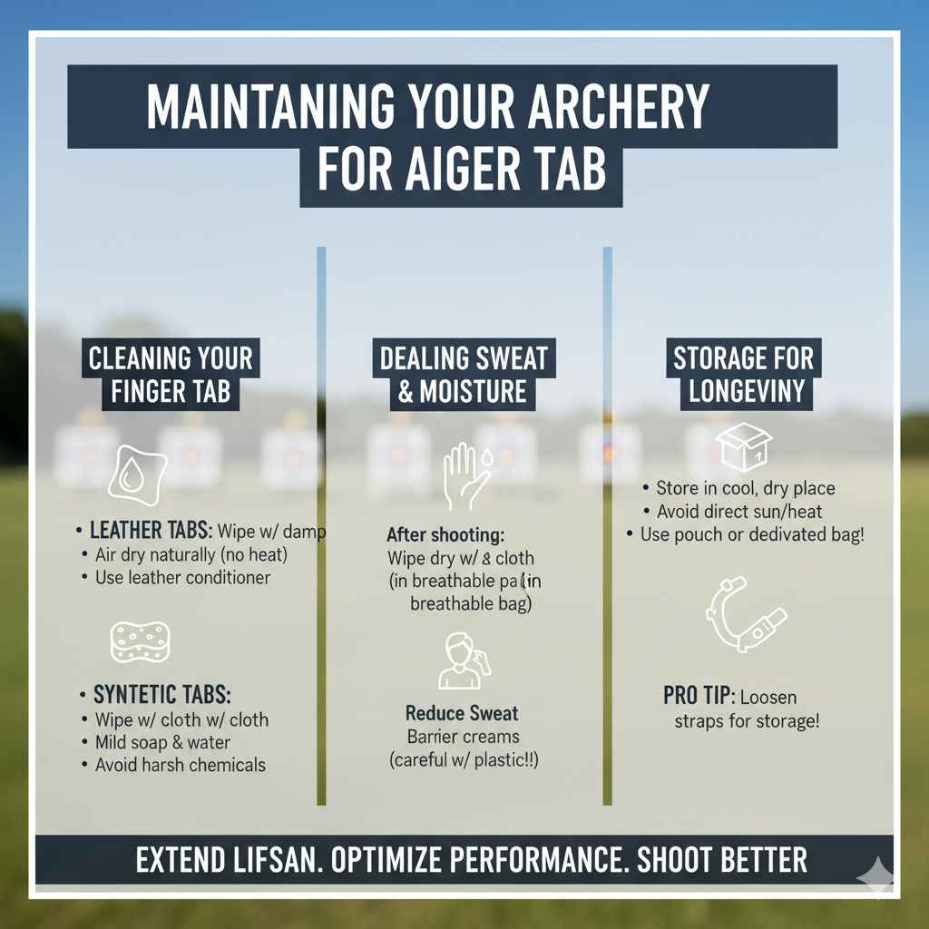 Maintaining Your Archery Finger Tab