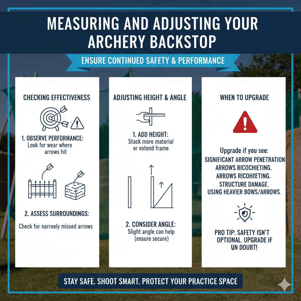 Measuring and Adjusting Your Backstop