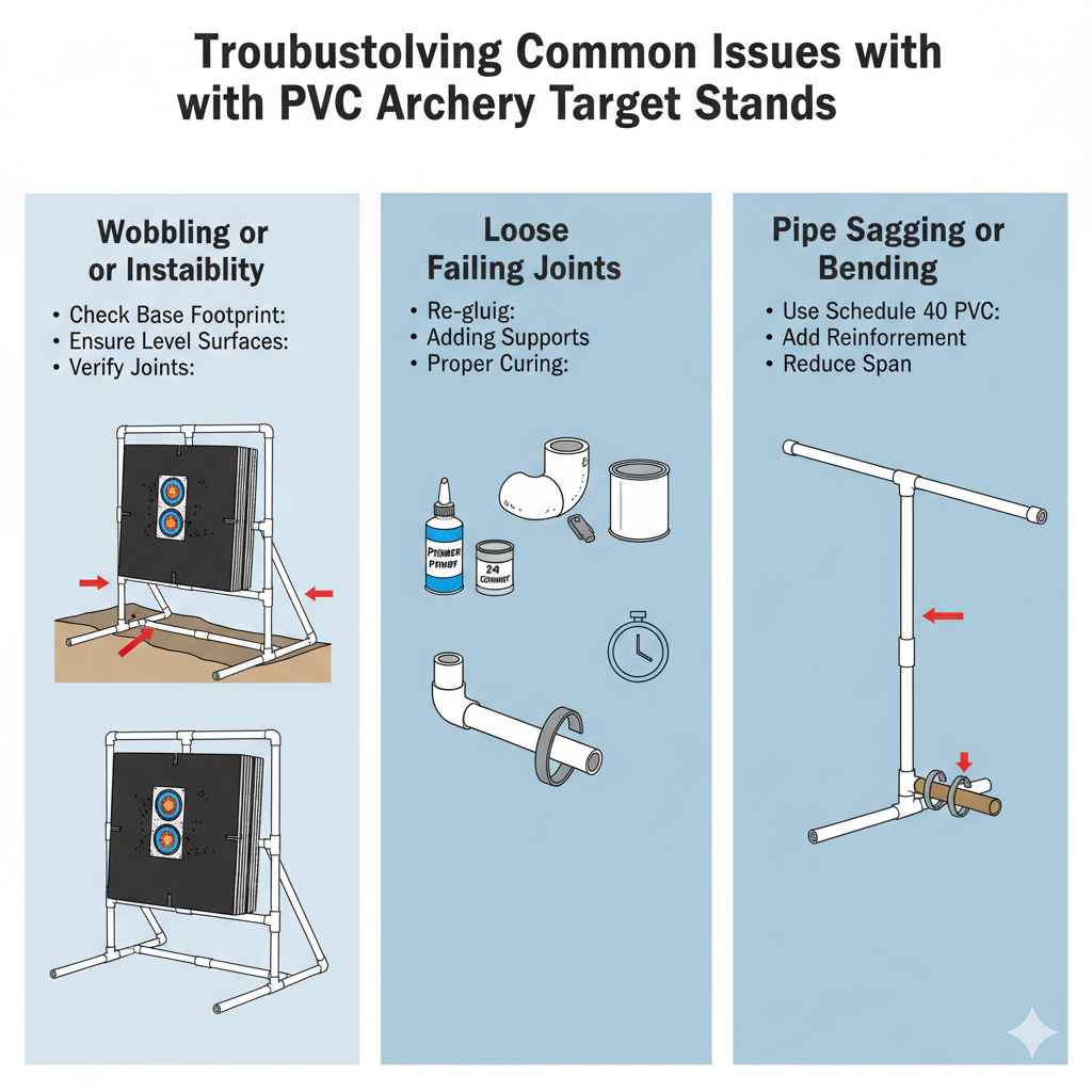 Troubleshooting Common Issues with PVC Archery Target Stands