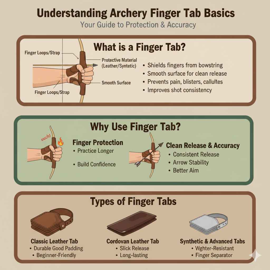 Understanding Archery Finger Tab Basics