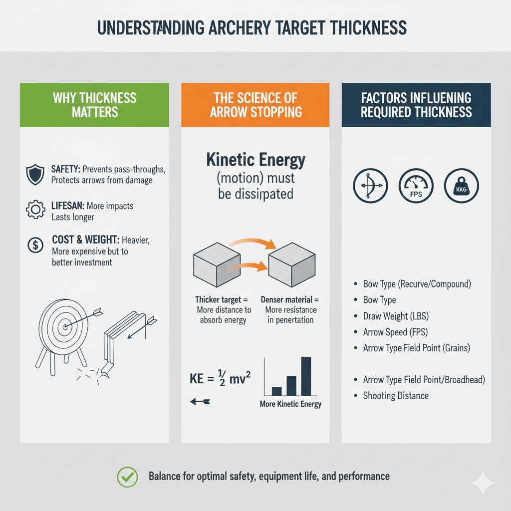 Understanding Archery Target Thickness