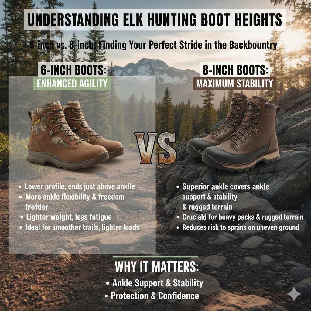 Understanding Elk Hunting Boot Heights