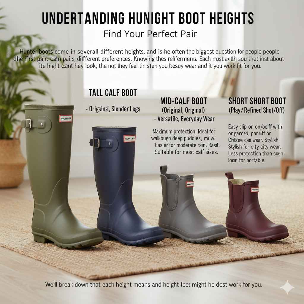 Understanding Hunter Boot Heights