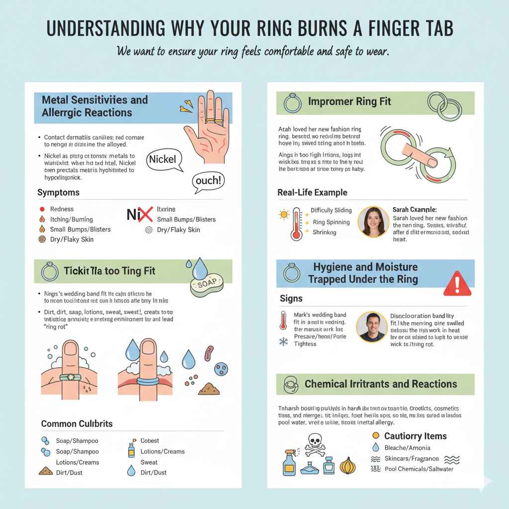 Understanding Why Your Ring Burns A Finger Tab