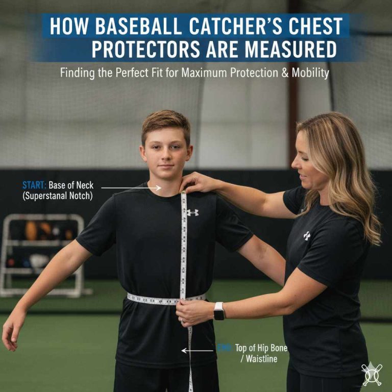 How Baseball Chest Protectors Are Measured