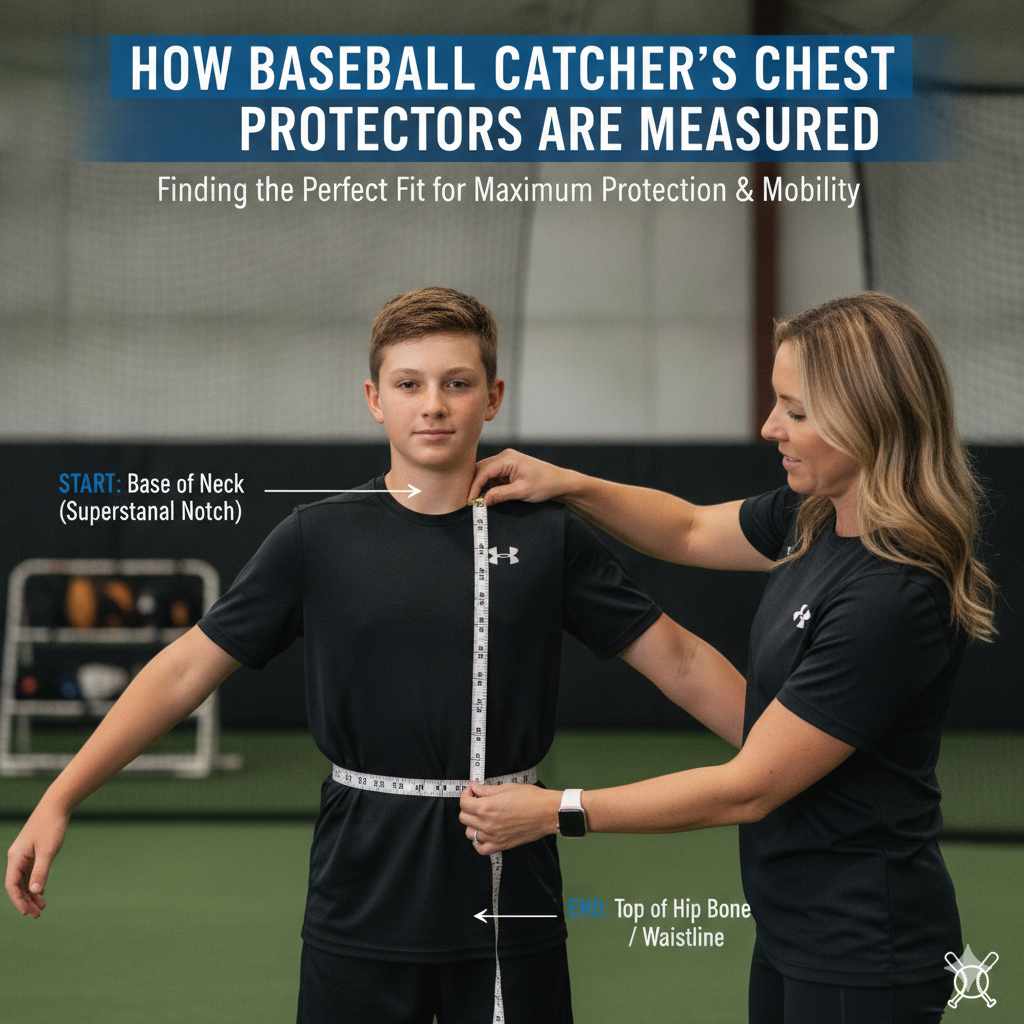 How Baseball Chest Protectors Are Measured