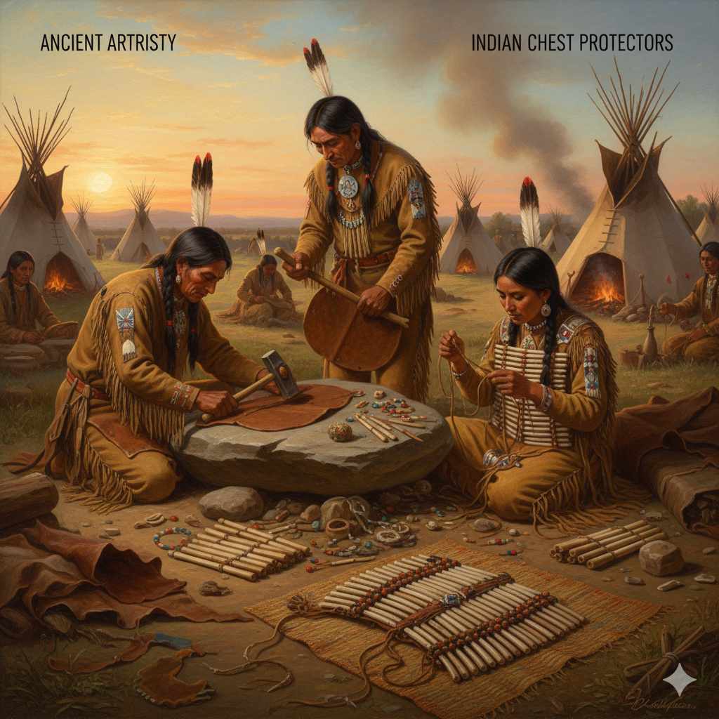 How Indians Made Traditional Chest Protectors