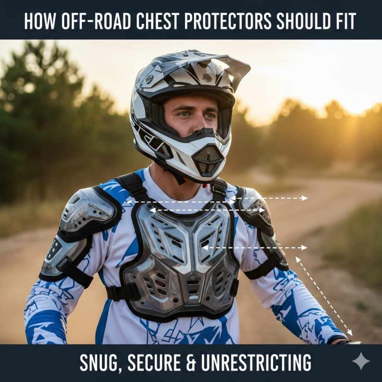 How Off-Road Chest Protectors Should Fit