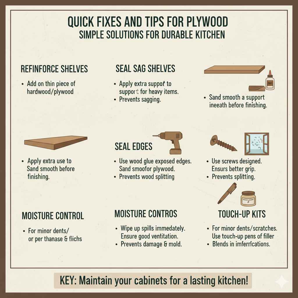 Quick Fixes and Tips for Plywood Cabinets