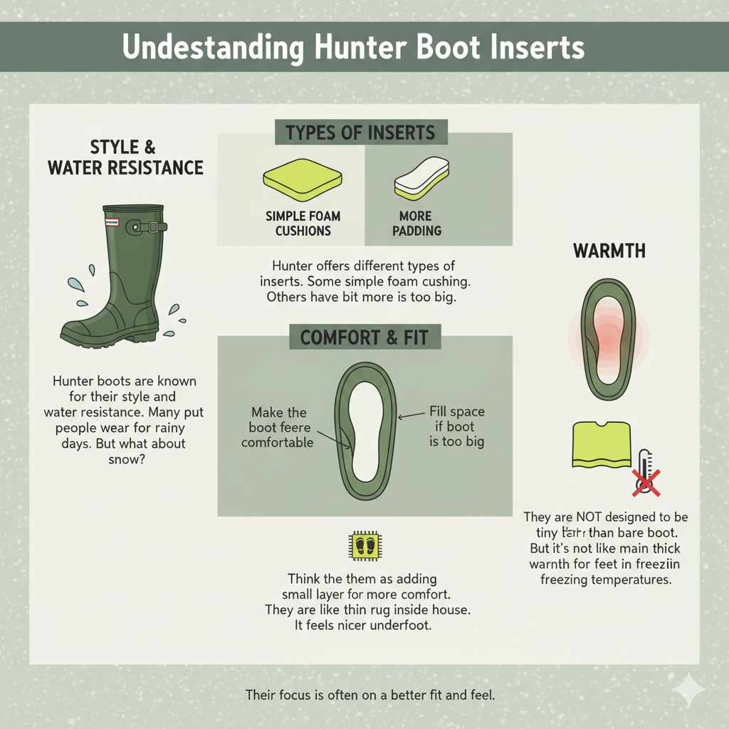 Understanding Hunter Boot Inserts