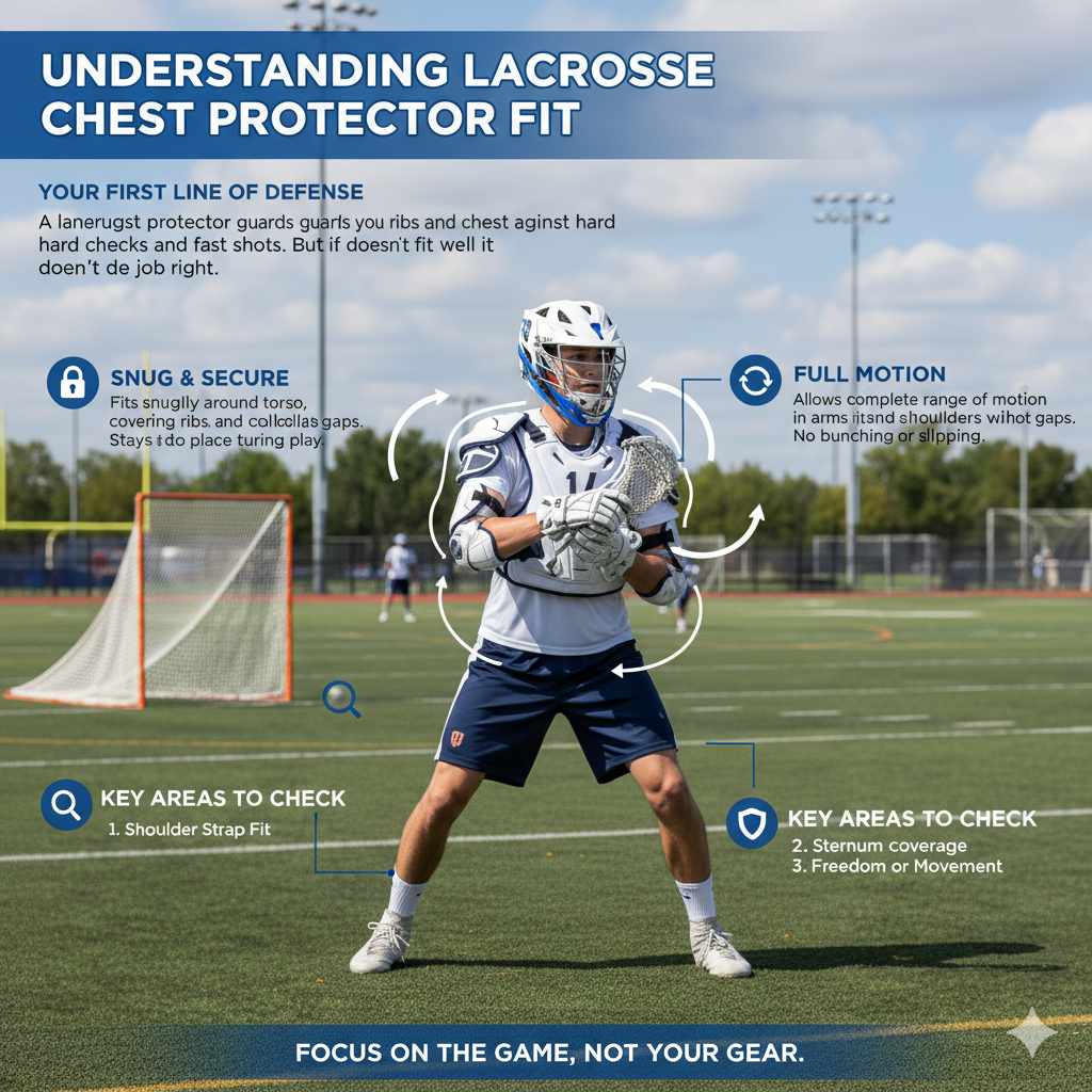 Understanding Lacrosse Chest Protector Fit