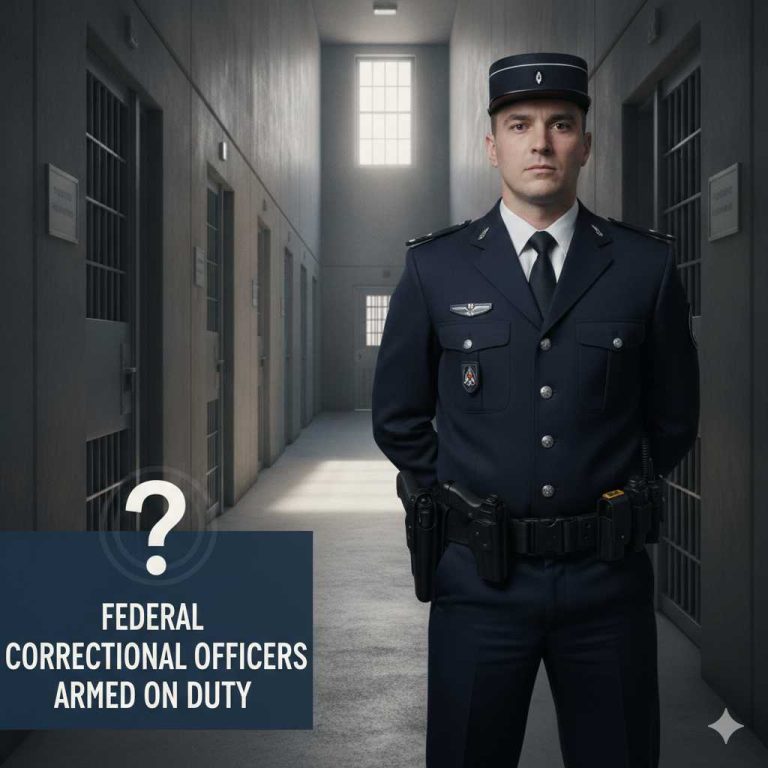 Are Federal Prison Guards Armed On Duty?