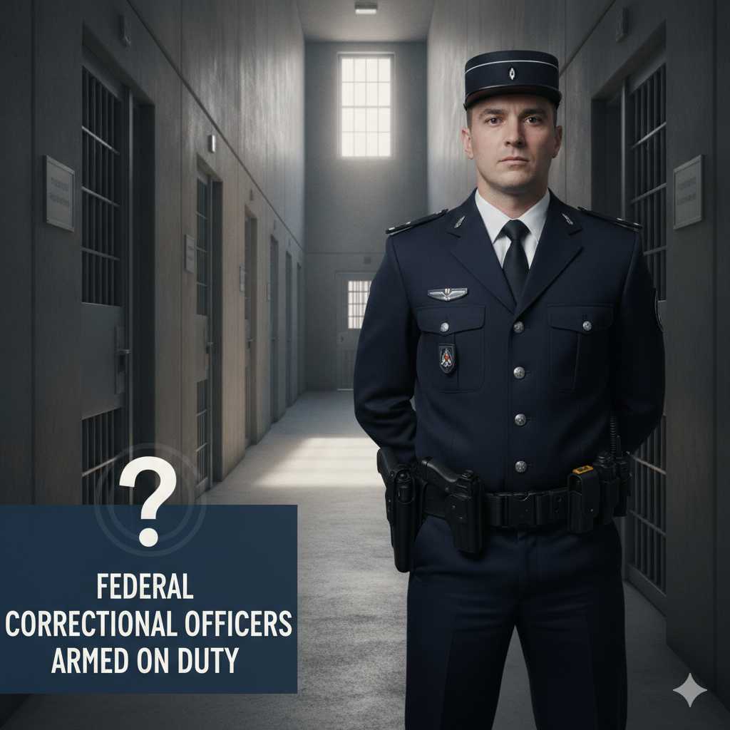 Are Federal Prison Guards Armed On Duty?