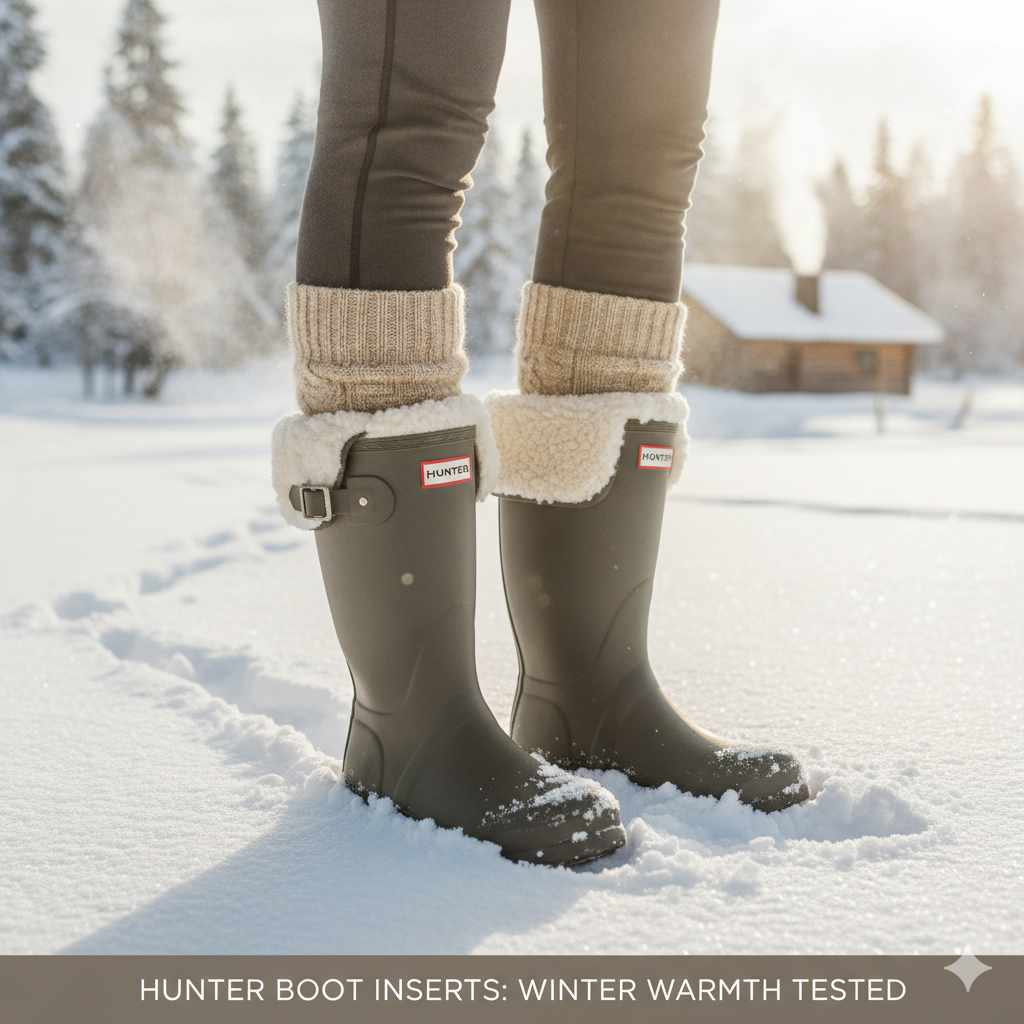 Are Hunter Boot Inserts Warm Enough For Winter