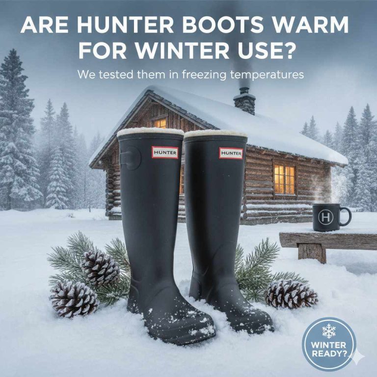 Are Hunter Boots Warm For Winter Use