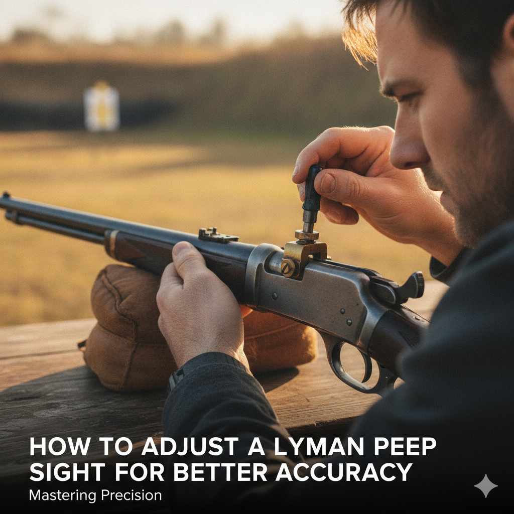 How To Adjust A Lyman Peep Sight For Better Accuracy