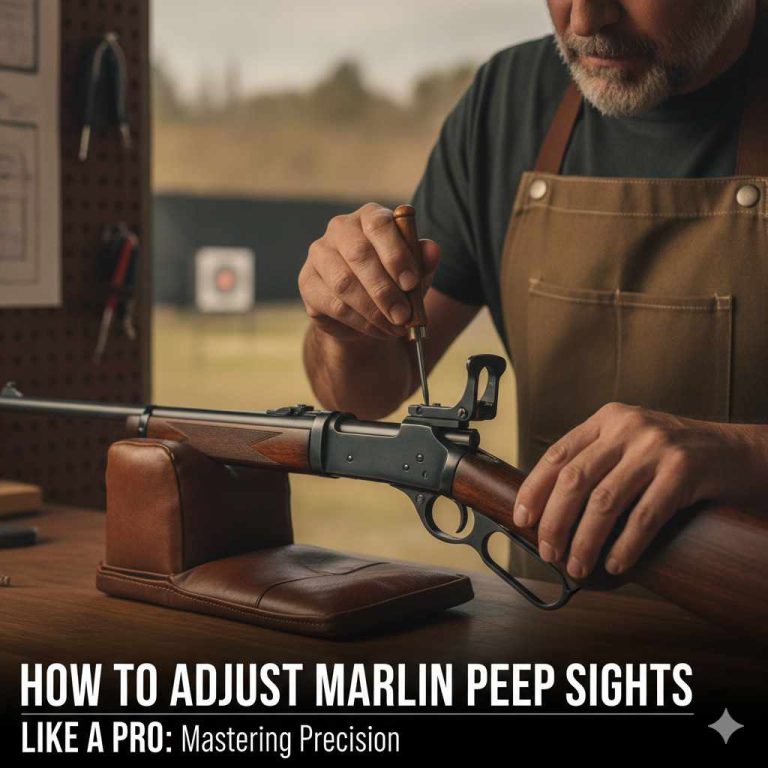 How To Adjust Marlin Peep Sights Like A Pro
