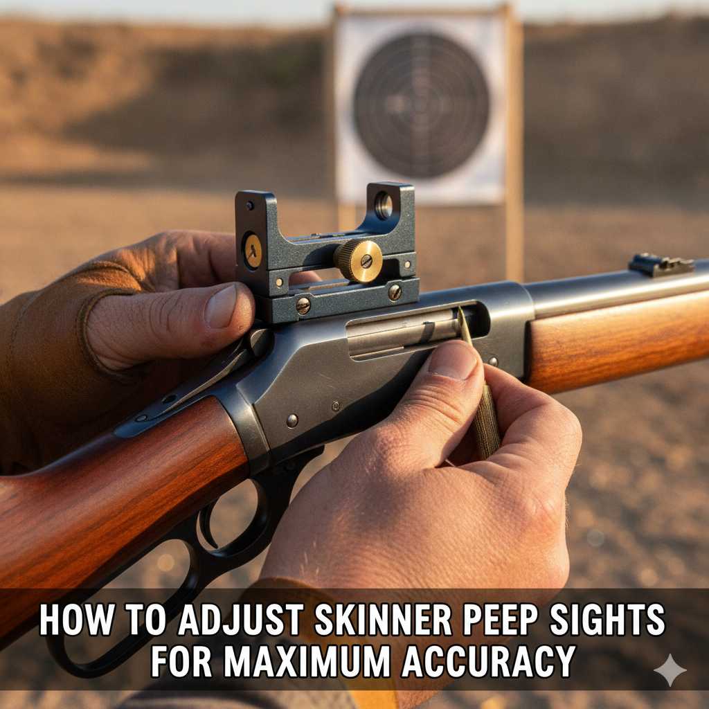 How To Adjust Skinner Peep Sights For Maximum Accuracy