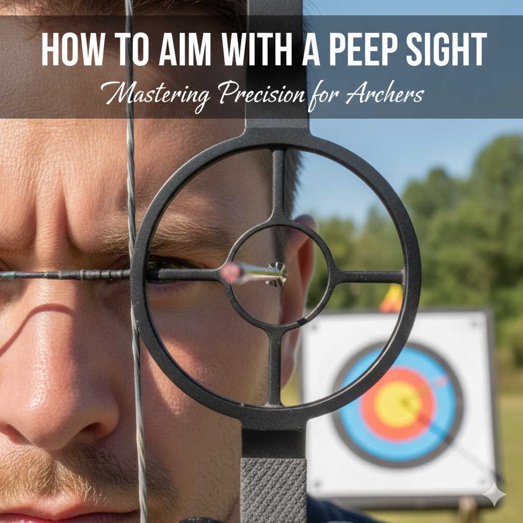 How To Aim With A Peep Sight