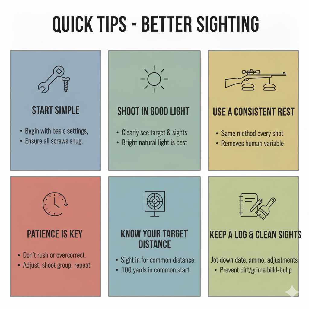 Quick Tips for Better Sighting