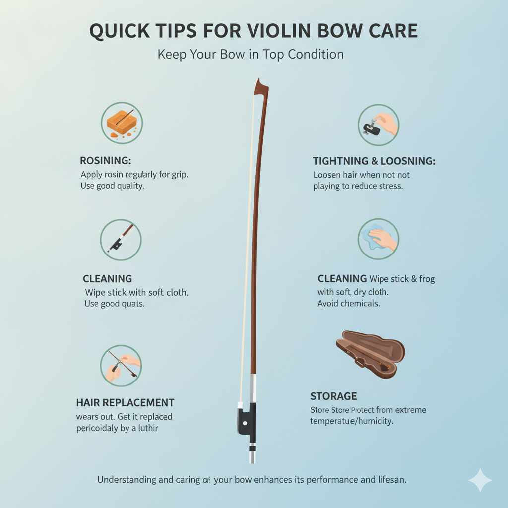 Quick Tips for Bow Care and Understanding