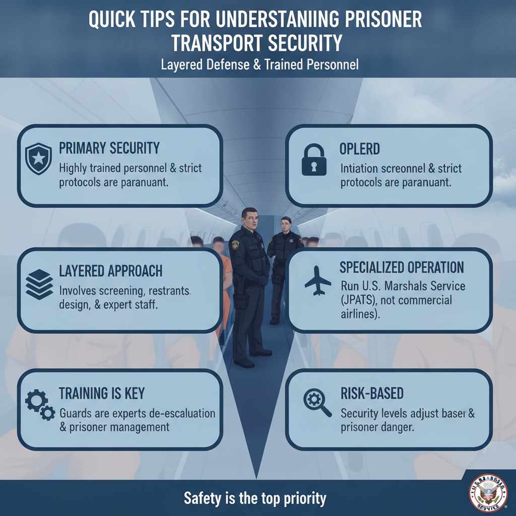 Quick Tips for Understanding Prisoner Transport Security