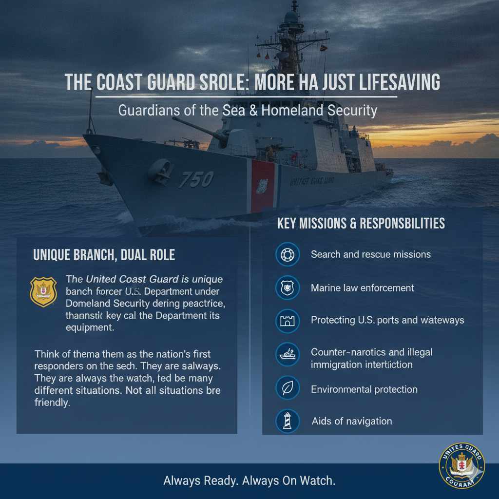The Coast Guard's Role More Than Just Lifesaving