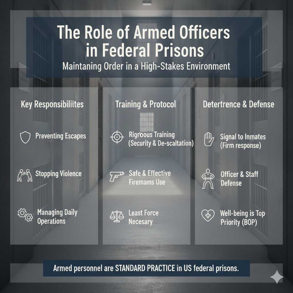 The Role of Armed Officers in Federal Prisons