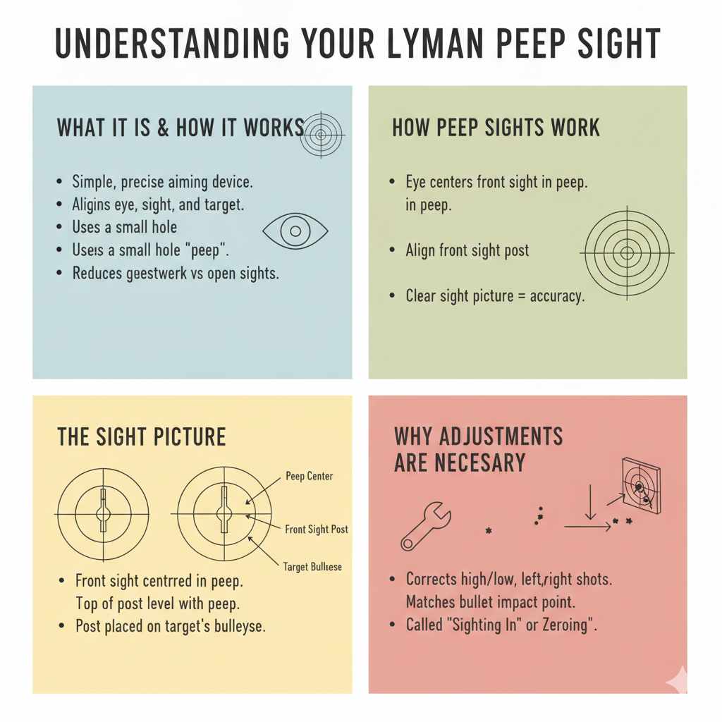 Understanding Your Lyman Peep Sight