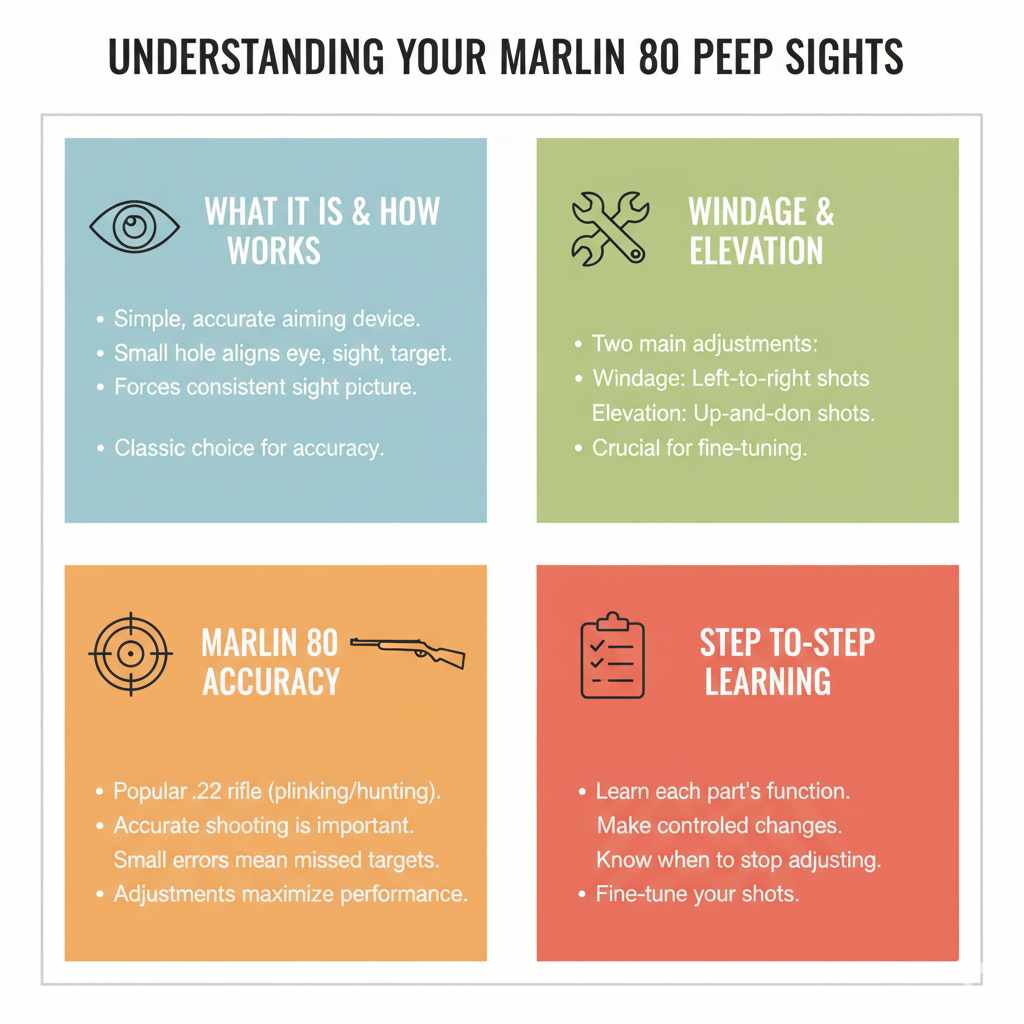 Understanding Your Marlin 80 Peep Sights
