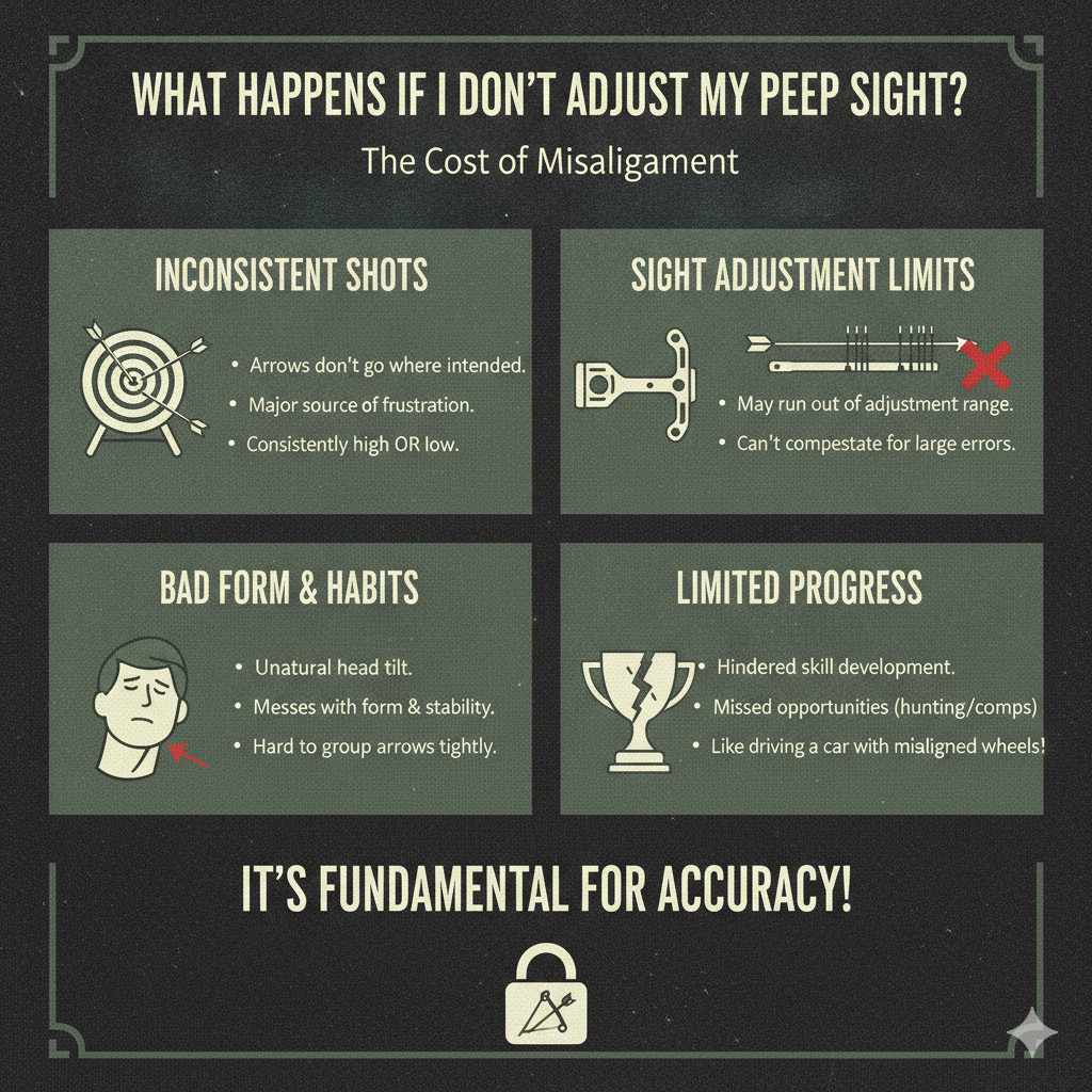 What Happens if I Don't Adjust My Peep Sight
