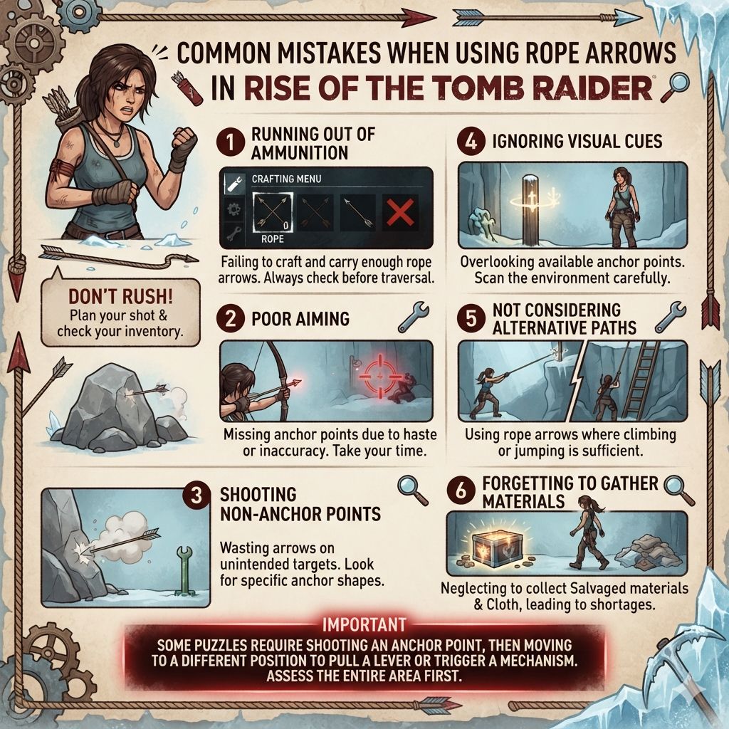 Common Mistakes When Using Rope Arrows