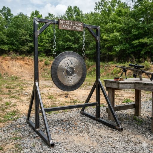Diy Steel Gong Target Stand