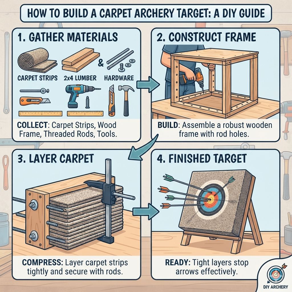 How To Build A Carpet Archery Target