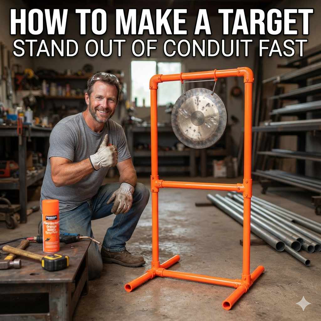 How To Make A Target Stand Out Of Conduit Fast