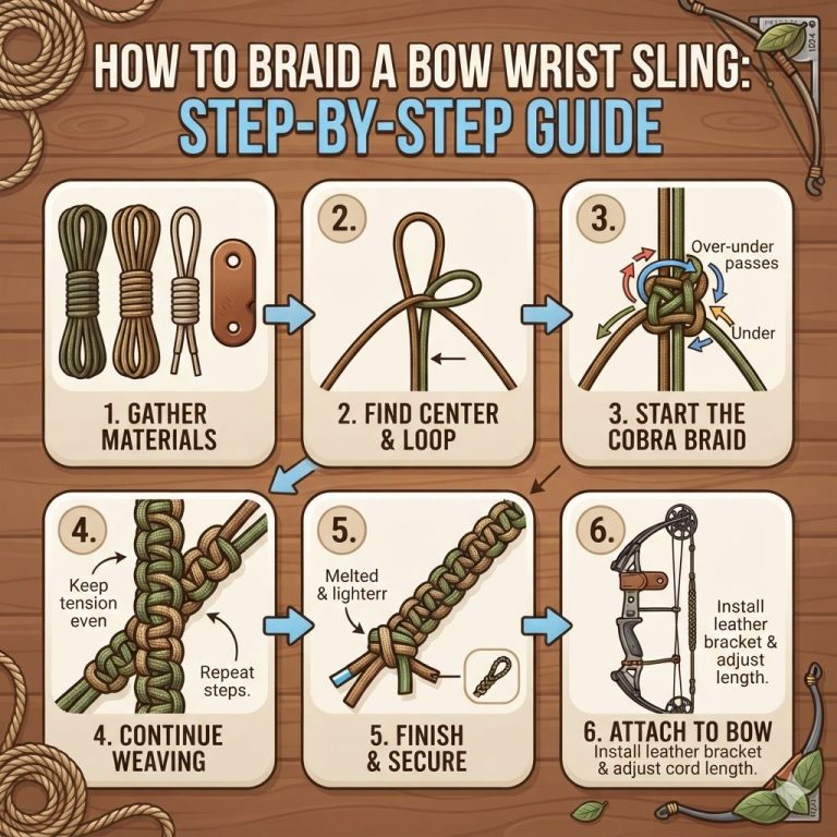 How to Braid a Bow Wrist Sling Step-by-Step Guide