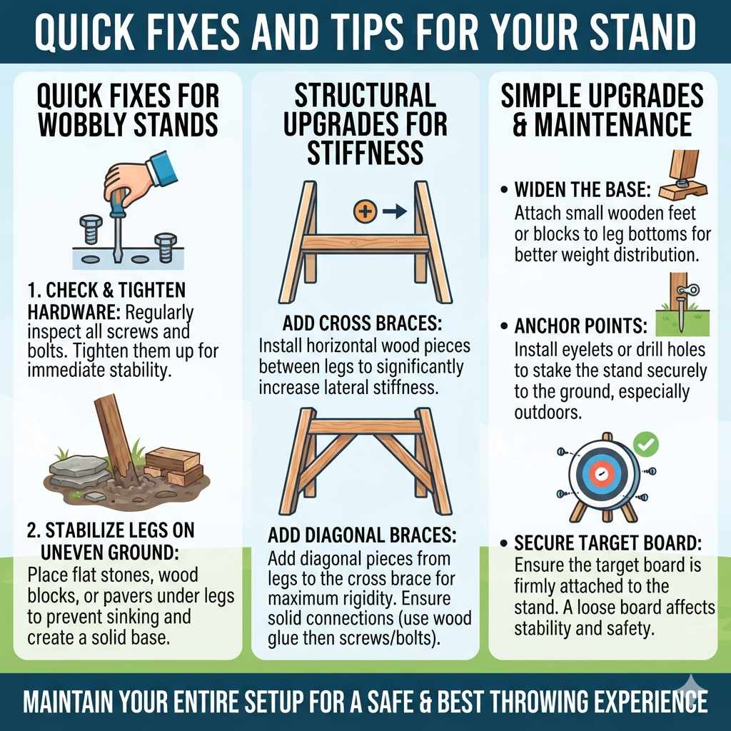Quick Fixes and Tips for Your Stand 