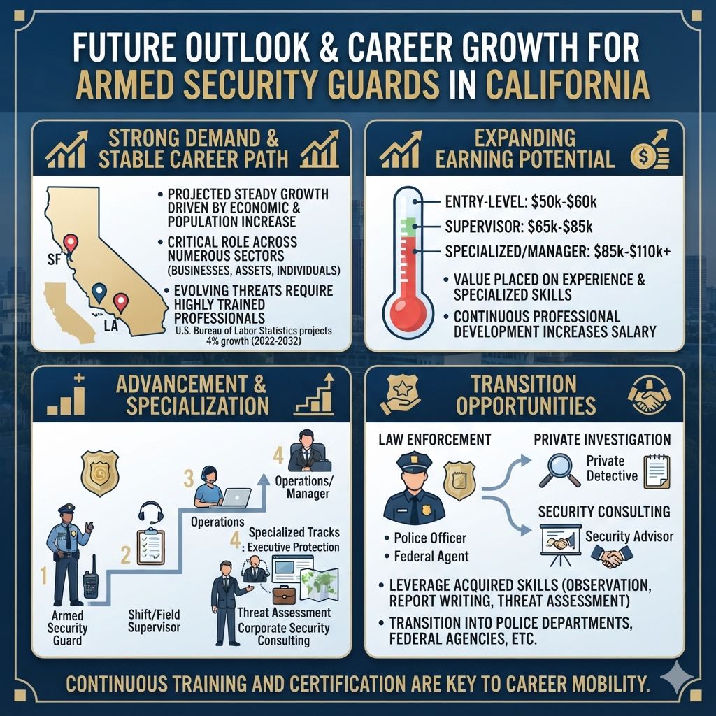 Future Outlook and Career Growth for Armed Security Guards