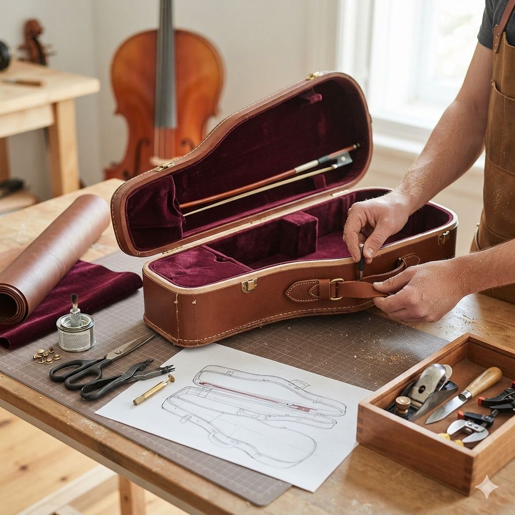 How to Make a Cello Bow Case DIY Tutorial