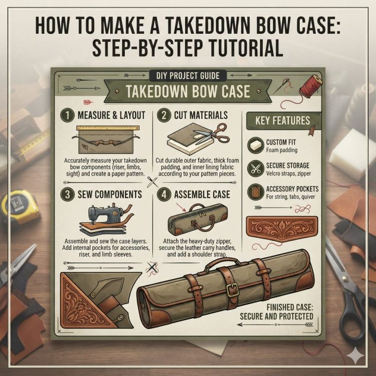 How to Make a Takedown Bow Case Step-by-Step Tutorial