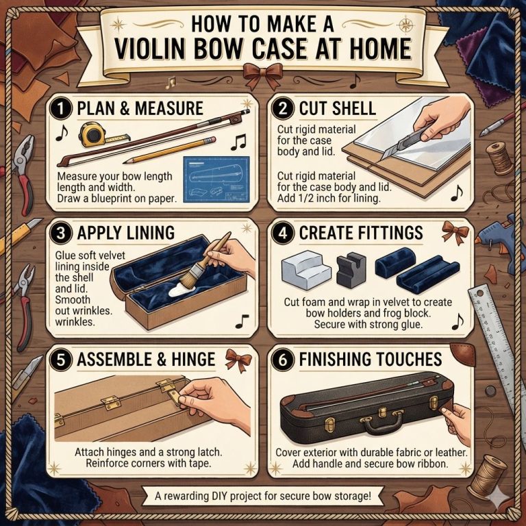 How to Make a Violin Bow Case at Home