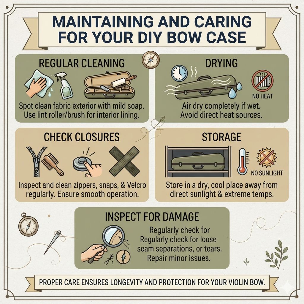Maintaining and Caring for Your DIY Bow Case