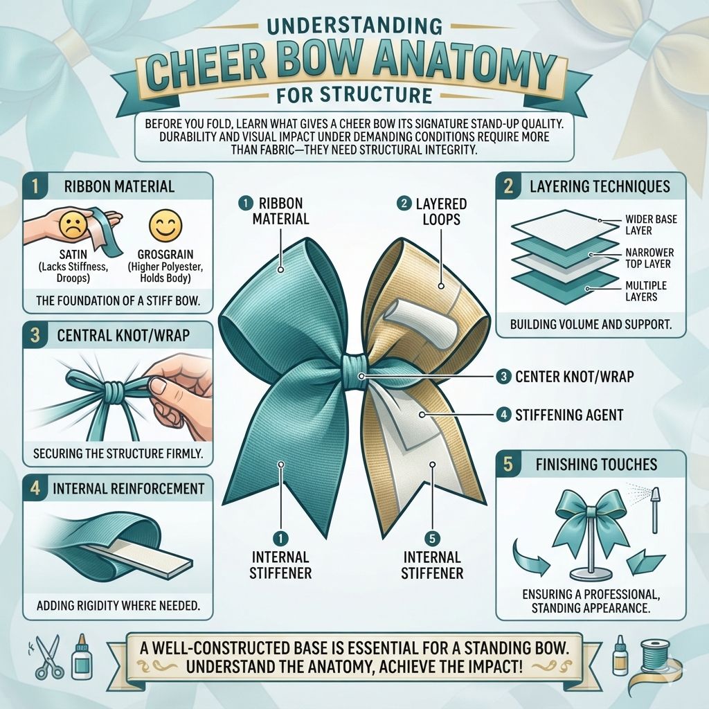Understanding Cheer Bow Anatomy for Structure